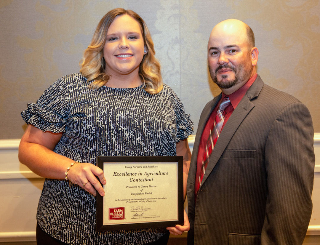 Kentwood's Camry Martin wins Ag Excellence award